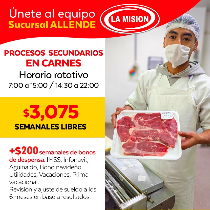 Auxiliar de Carniceria